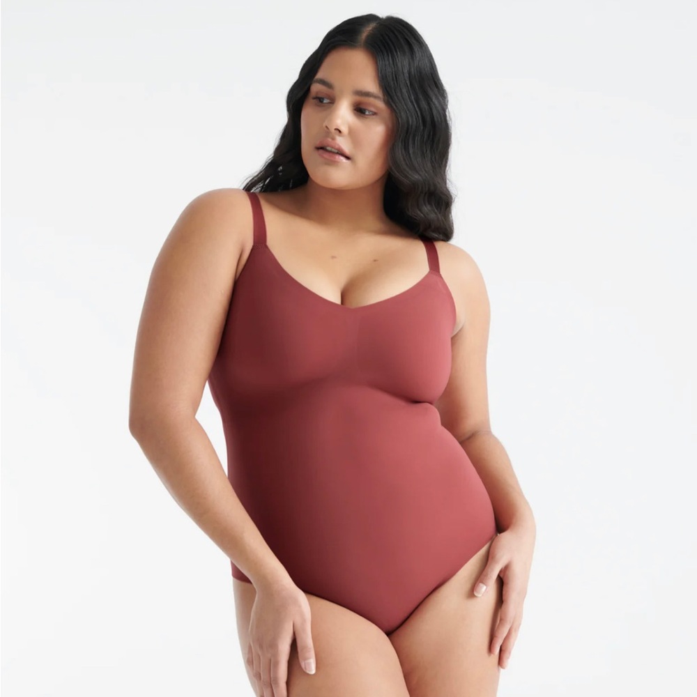 NIB Knix LuxeLift Bodysuit Color: Spiced apple